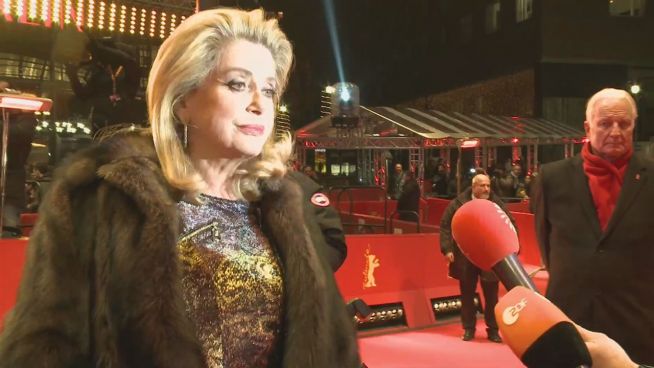 Echter Glamour: Catherine Deneuve in Berlin