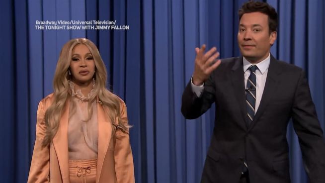 Witziges Moderationsdebüt: Cardi B rockt die Tonight Show