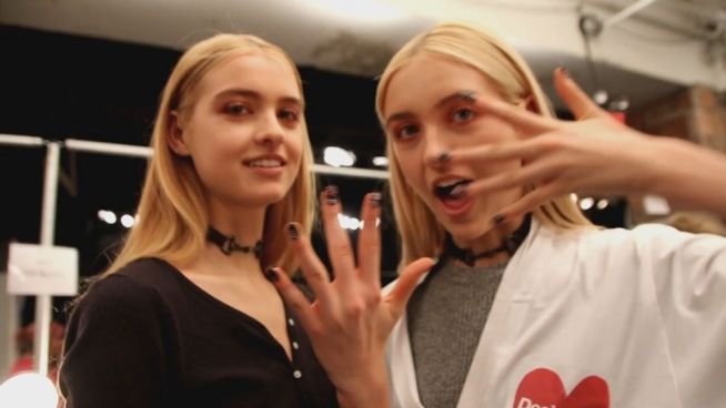 NYFW: Topmodels, Selfies und Zwillings-Schönheiten