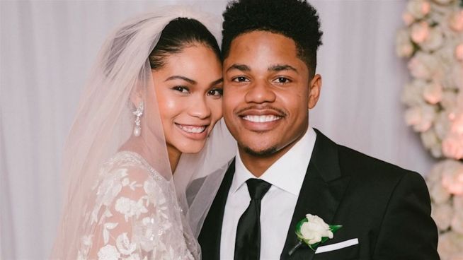 Traumhochzeit in Roségold: Chanel Iman unter der Haube