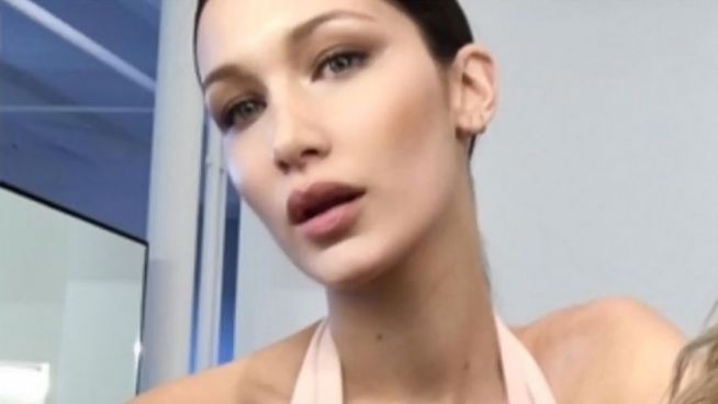 Tiefer Ausschnitt: Bella Hadid ist 'soooo aufgeregt'