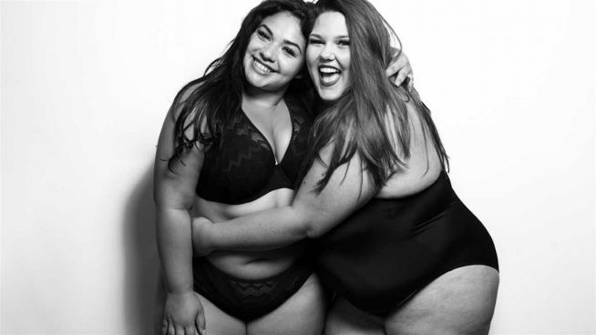 Extremer Wandel: Plus-Size-Models nach Bildbearbeitung